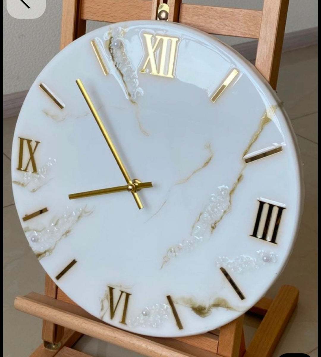 Resin Wall Clock