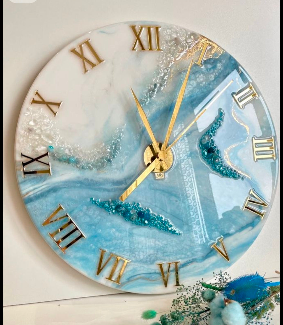 Resin Wall Clock