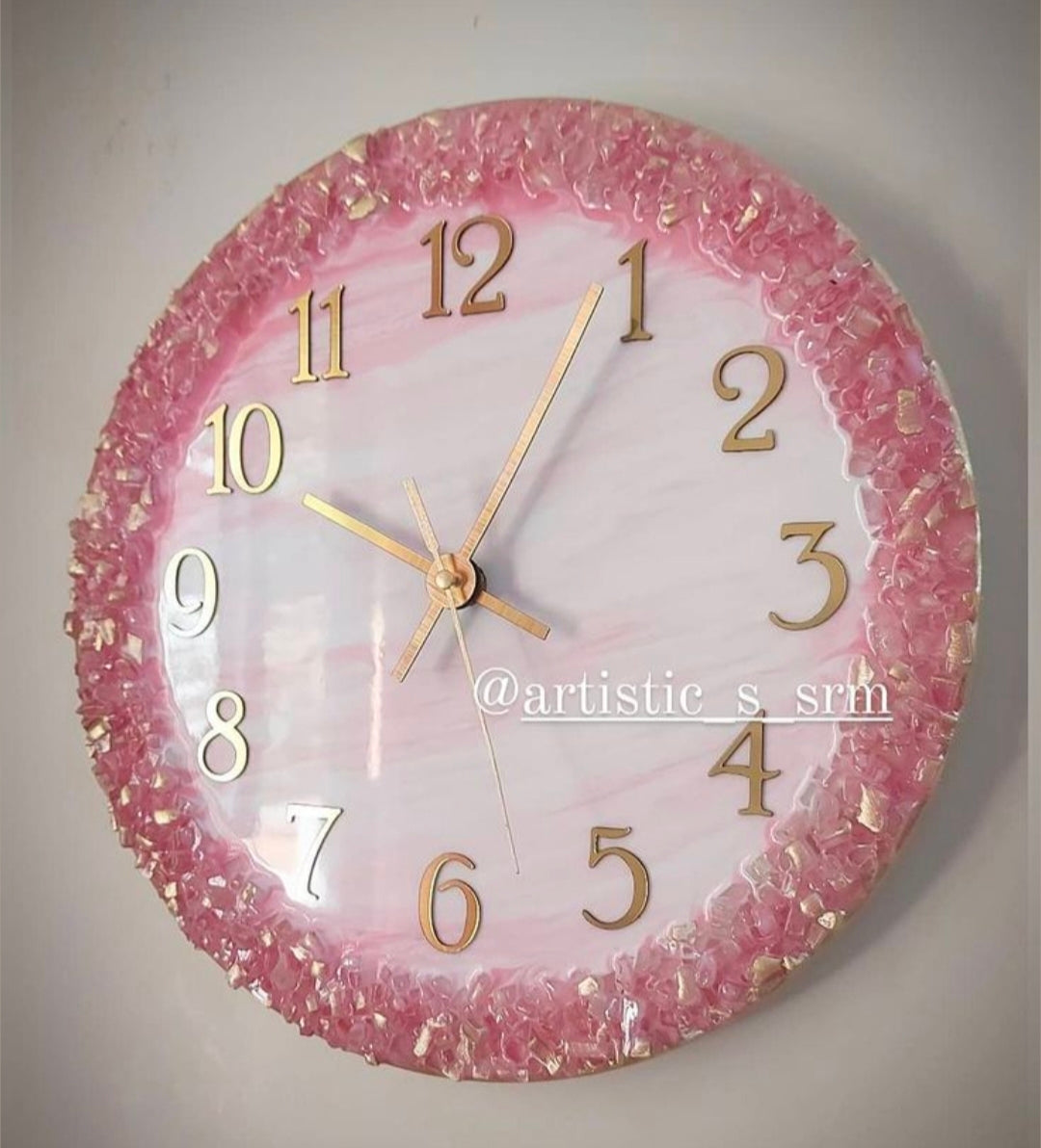 Resin Wall Clock